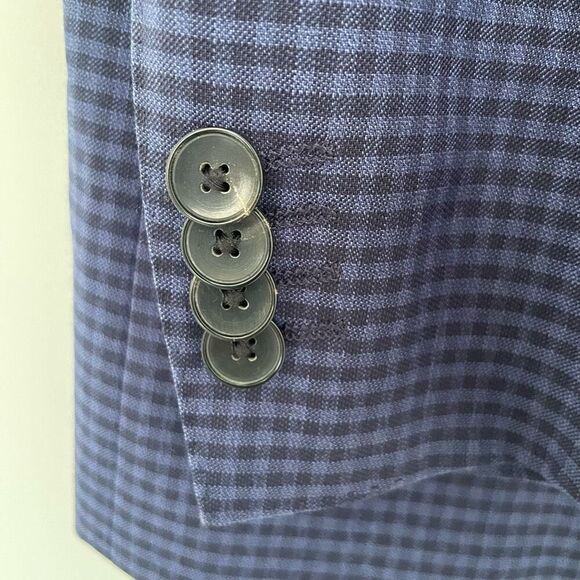 Hugo Boss Huge6/Genius5 Slim Fit Blazer Jacket Size 44R - Picture 3 of 8